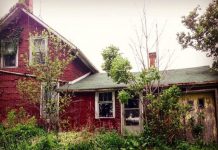 Kvinden fotograferer et forladt hus. Men hun havde ikke forventet at finde dette, da hun gik ind!