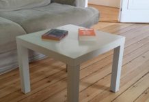 Dette bord koster kun 29 kroner i Ikea, men det kan bruges til mange forskellige ting