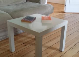 Dette bord koster kun 29 kroner i Ikea, men det kan bruges til mange forskellige ting