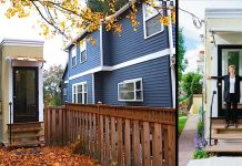 Fraskilt kvinde bygger mini-hus for at irritere eksmand – ét kig indenfor og jeg er målløs