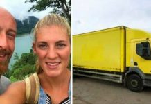 Parret køber snavset lastbil for 31 000 kr – kig ind for at se hvilket drømmehjem de har skabt